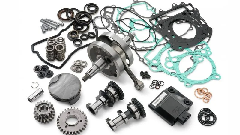 Большой выбор запчастей для мототехники